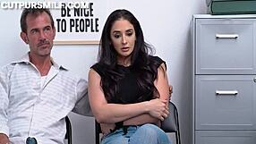 Sheena Ryder, Brunette Milf, Caught Stealing In Store