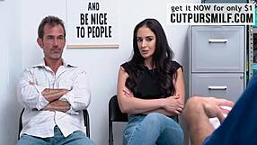 Sheena Ryder, Brunette Milf, Caught Stealing In Store