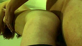 sexy photoshoot with milf brunette turns into fucking