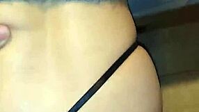 Slamming my girlfriend hard on all fours in hot amateur action