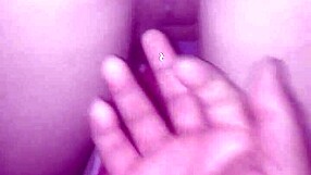 Wife receives intense pussy fingering from husband