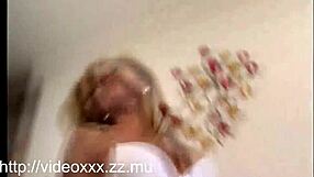 backstage latina blonde tease