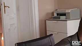 sizzling hot sex addict angel wicky gets her sexy feet fucked until he cums