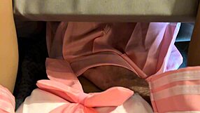 horny guy plays with silicone sex doll instead of reading