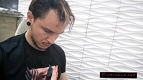 Morena Pays Tattoo With ASS FUCK!