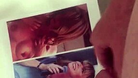 Tribute cum for Brad and Ginger in story