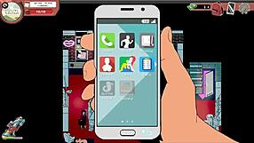 Curvy Teen Masturbates Publicly in Spooky Hentai Gym