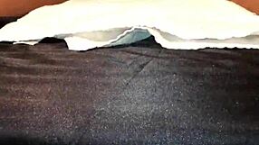 tied down ebony girl squirts from big black cock