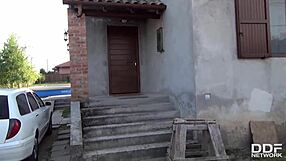 yo, super hot french teen anna siline sucking fat dick in debut sex tape, damn she's good