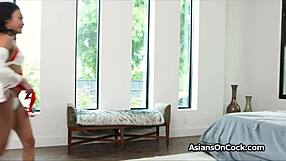 big dick makes my asian cosplay girlfriend feel so loved