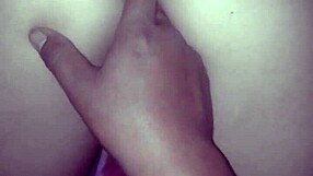 Wife receives intense pussy fingering from husband