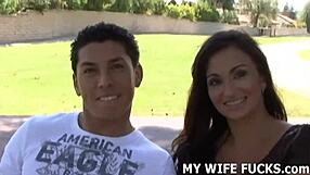 my heart races as my wife prepares to cuckold me with blowjob and femdom