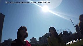 Asian Babe With Small Tits Shows Ass!