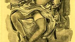Vintage erotic illustration grabs your attention now!