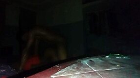 After a night of dancing in the dark, curvy amateur takes it from behind