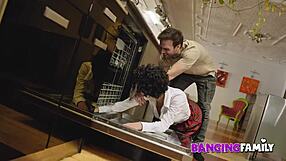 Cute stepsis in cosplay gets nailed by stepbrother