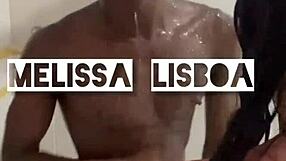 Fat Black Guy Fucks Me Bareback in Shower