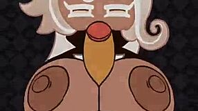 latte cookie titfuck with big tits