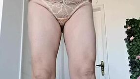 Giantess Granny Mariaold Teaches Tiny Step Grandson Staying Close!