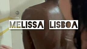 Fat Black Guy Fucks Me Bareback in Shower