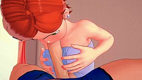 gwen from ben10 craves a huge cock between her adult breasts