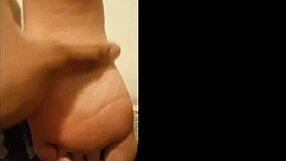 Cum on Feet in BBC Blowbang!