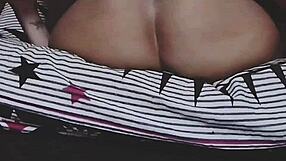 Milf enjoys private masturbation session alone