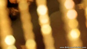 Working the Bollywood Dance with Sensual Brunette Teasing