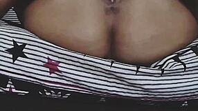 Milf enjoys private masturbation session alone