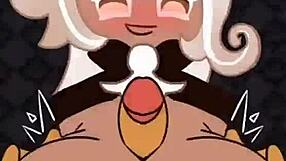 latte cookie titfuck with big tits