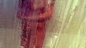 mandeezy4u2 bathes in the shower with her tits