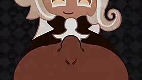 latte cookie titfuck with big tits