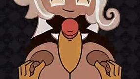 latte cookie titfuck with big tits