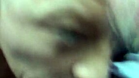 She takes two guys in her mouth and swallows all of it