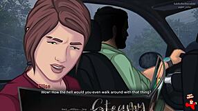 Tlou Porn Parody Ep 1: Teen 18+ Redhead Gets Bent Over Blowjob Doggystyle Cumshot In Cartoon Car Game