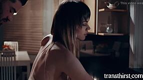 my ts stepsis got drilled in the kitchen for some favors