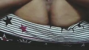 Milf enjoys private masturbation session alone