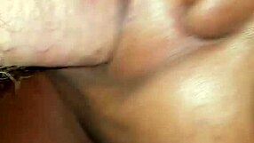 amateur teen 18+ gives interracial blowjob titfuck and cumshot 😍