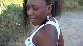 Amateur ebony babes get fucked hard!