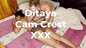 Ditaya Gets Sexy Massage from Muscular Bodybuilder Cam Crest