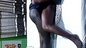 promiscuous girl's pussy gets hot fuck in bent over positions