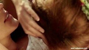 Tan girlfriends enjoy outdoor sex