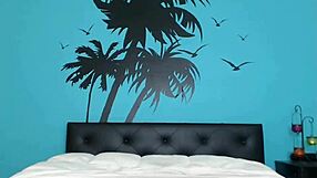 Horny Babe With Pierced Nipples Masturbates On Webcam!