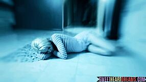 Gorgeous Blonde Teen Gets Dildo Shoved Deep in Anal Play