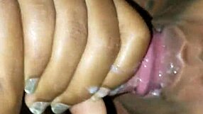 amateur teen 18+ gives interracial blowjob titfuck and cumshot 😍