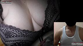 my big tits neighbor calls to see me cum