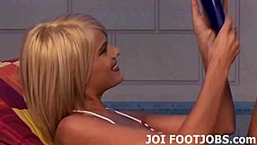 Craving your hot cum dripping over my sexy feet