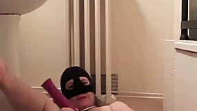 slave practices mouth skills in bdsm session