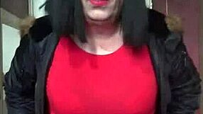 part 1 of my old red and black masturbation machine setup