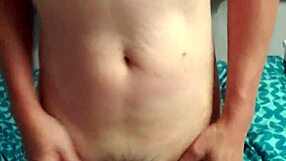 Gay boy in underwear posing